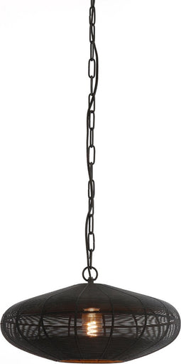 Light & Living Hanglamp Bahoto - 40cm - Mat Zwart