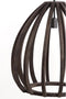 Light & Living Hanglamp Barsia - Mangohout - 40cm - Donkerbruin