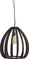 Light & Living Hanglamp Barsia - Mangohout - 50cm - Donkerbruin