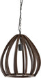 Light & Living Hanglamp Barsia - Mangohout - 50cm