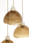 Light & Living Hanglamp Bisho - 3-Lamps - Bruin