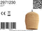 Light & Living Hanglamp Bolsena - Jute - Ø24cm - Botanisch - Hanglampen Eetkamer, Slaapkamer, Woonkamer