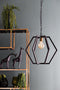 Light & Living Hanglamp BRESCA mat zwart L 45 x Ø46