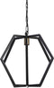 Light & Living Hanglamp BRESCA mat zwart L 45 x Ø46