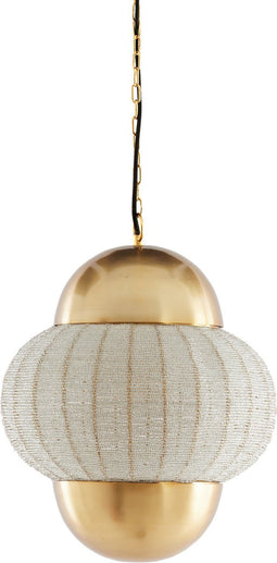 Light & Living Hanglamp Cetara - Kralen - 33cm - Zilver/Brons