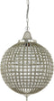 Light & Living Hanglamp Cheyenne - Nikkel - Ø47cm - Modern - Hanglampen Eetkamer, Slaapkamer, Woonkamer