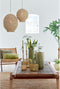 Light & Living Hanglamp Coryp - Jute - Ø45cm - Botanisch - Hanglampen Eetkamer, Slaapkamer, Woonkamer