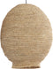 Light & Living Hanglamp Coryp - Jute - Ø45cm - Botanisch - Hanglampen Eetkamer, Slaapkamer, Woonkamer