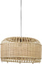 Light & Living Hanglamp Dalika - Bamboe - Ø60cm - Landelijk - Hanglampen Eetkamer, Slaapkamer, Woonkamer