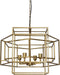 Light & Living Hanglamp Dalisia - Antiek Goud - Ø69cm - Luxe - Hanglampen Eetkamer, Slaapkamer, Woonkamer
