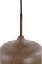 Light & Living Hanglamp Dania - Bruin/Crème - Ø22cm - Modern - Hanglampen Eetkamer, Slaapkamer, Woonkamer