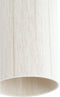 Light & Living Hanglamp Dania - Bruin/Crème - Ø27.5x52cm - Modern - Hanglampen Eetkamer, Slaapkamer, Woonkamer