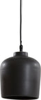 Light & Living Hanglamp Dena - Zwart - Ø22.5cm - Modern - Hanglampen Eetkamer, Slaapkamer, Woonkamer