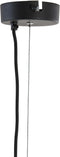 Light & Living Hanglamp Dena - Zwart - Ø22.5cm - Modern - Hanglampen Eetkamer, Slaapkamer, Woonkamer