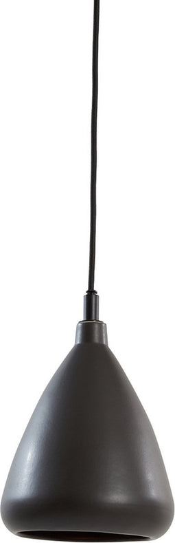 Light & Living Hanglamp Desi - 18cm - Mat Zwart