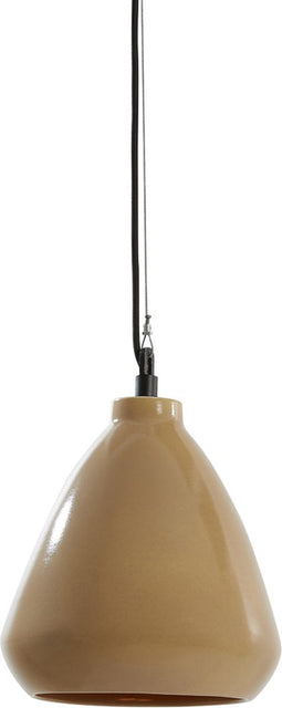 Light & Living Hanglamp Desi - 22cm - Olijfgroen