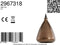 Light & Living Hanglamp Desi - Brons - Ø18cm - Modern - Hanglampen Eetkamer, Slaapkamer, Woonkamer