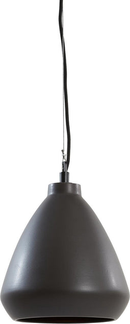 Light & Living Hanglamp Desi - Zwart - Ø22.5cm - Modern - Hanglampen Eetkamer, Slaapkamer, Woonkamer