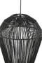 Light & Living Hanglamp Deya - Zwart - Ø38cm - Modern - Hanglampen Eetkamer, Slaapkamer, Woonkamer