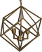 Light & Living Hanglamp Drizella - Goud - Ø46cm - 3L - Luxe - Hanglampen Eetkamer, Slaapkamer, Woonkamer