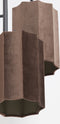 Light & Living Hanglamp Edisa - 3-lamps - Donkerbruin