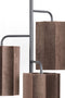 Light & Living Hanglamp Edisa - 3-lamps - Donkerbruin