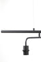 Light & Living Hanglamp Edisa - 6-Lamps - Mat Zwart