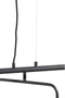 Light & Living Hanglamp Edisa - 6-Lamps - Mat Zwart
