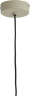Light & Living Hanglamp Elimo - Grijs - Ø40cm - Modern - Hanglampen Eetkamer, Slaapkamer, Woonkamer