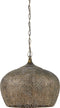 Light & Living Hanglamp Emine - Bruin - Ø43,5cm - Oosters,Bohemian - Hanglampen Eetkamer, Slaapkamer, Woonkamer