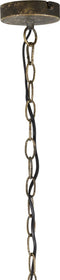 Light & Living Hanglamp Emine - Bruin - Ø43,5cm - Oosters,Bohemian - Hanglampen Eetkamer, Slaapkamer, Woonkamer