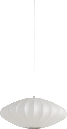 Light & Living Hanglamp Fay - Wit - Ø50cm - Modern - Hanglampen Eetkamer, Slaapkamer, Woonkamer