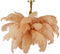 Light & Living Hanglamp Feather - Perzik - Ø80cm - Landelijk - Hanglampen Eetkamer, Slaapkamer, Woonkamer