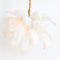 Light & Living Hanglamp Feather - Wit - Ø80cm - Landelijk - Hanglampen Eetkamer, Slaapkamer, Woonkamer
