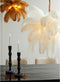 Light & Living Hanglamp Feather - Wit - Ø80cm - Landelijk - Hanglampen Eetkamer, Slaapkamer, Woonkamer