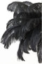 Light & Living Hanglamp Feather - Zwart - Ø80cm - Landelijk - Hanglampen Eetkamer, Slaapkamer, Woonkamer