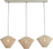 Light & Living Hanglamp Felida - 3-lamps - Crème