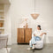 Light & Living Hanglamp Felida - Crème - Ø53cm - Modern - Hanglampen Eetkamer, Slaapkamer, Woonkamer