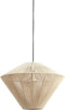 Light & Living Hanglamp Felida - Crème - Ø56cm - Modern - Hanglampen Eetkamer, Slaapkamer, Woonkamer