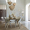 Light & Living Hanglamp Felida - Crème - Ø56cm - Modern - Hanglampen Eetkamer, Slaapkamer, Woonkamer