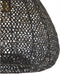 Light & Living Hanglamp Finou - Zwart - Ø42cm - Modern - Hanglampen Eetkamer, Slaapkamer, Woonkamer