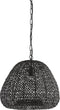Light & Living Hanglamp Finou - Zwart - Ø42cm - Modern - Hanglampen Eetkamer, Slaapkamer, Woonkamer
