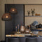 Light & Living Hanglamp Finou - Zwart - Ø42cm - Modern - Hanglampen Eetkamer, Slaapkamer, Woonkamer