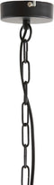 Light & Living Hanglamp Finou - Zwart - Ø42cm - Modern - Hanglampen Eetkamer, Slaapkamer, Woonkamer