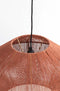 Light & Living Hanglamp Fugia - Jute - 50cm - Steenrood