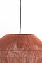 Light & Living Hanglamp Fugia - Jute - 50cm - Steenrood