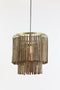 Light & Living Hanglamp Gularo - Bruin - Ø45cm - Landelijk - Hanglampen Eetkamer, Slaapkamer, Woonkamer