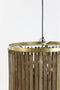 Light & Living Hanglamp Gularo - Bruin - Ø45cm - Landelijk - Hanglampen Eetkamer, Slaapkamer, Woonkamer