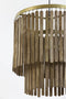 Light & Living Hanglamp Gularo - Bruin - Ø45cm - Landelijk - Hanglampen Eetkamer, Slaapkamer, Woonkamer