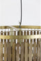Light & Living Hanglamp Gularo - Donkerbruin - Ø60cm - Modern - Hanglampen Eetkamer, Slaapkamer, Woonkamer